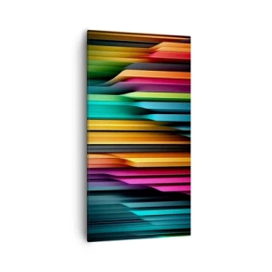Bild auf Leinwand - Leinwandbild - Lichtorgan - 55x100 cm