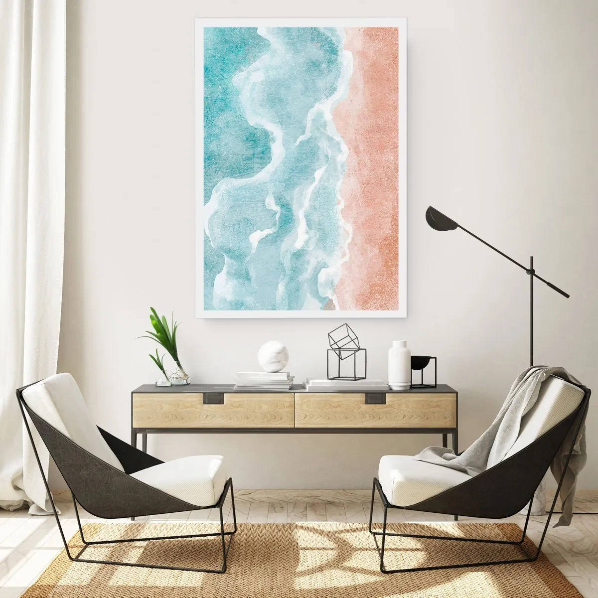 Poster - Cloud-Abstraktion - 70x100 cm