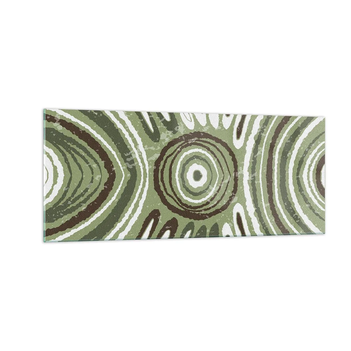 Glasbild - Bild auf glas - Explosion von Emotionen - 100x40 cm