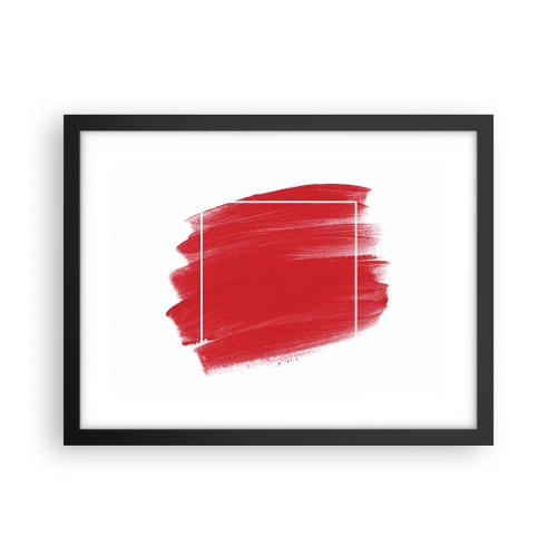 Poster in einem schwarzem Rahmen - Aus dem Rahmen - 40x30 cm