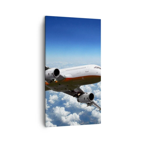 Bild auf Leinwand - Leinwandbild - Entferne dich von allem - 45x80 cm