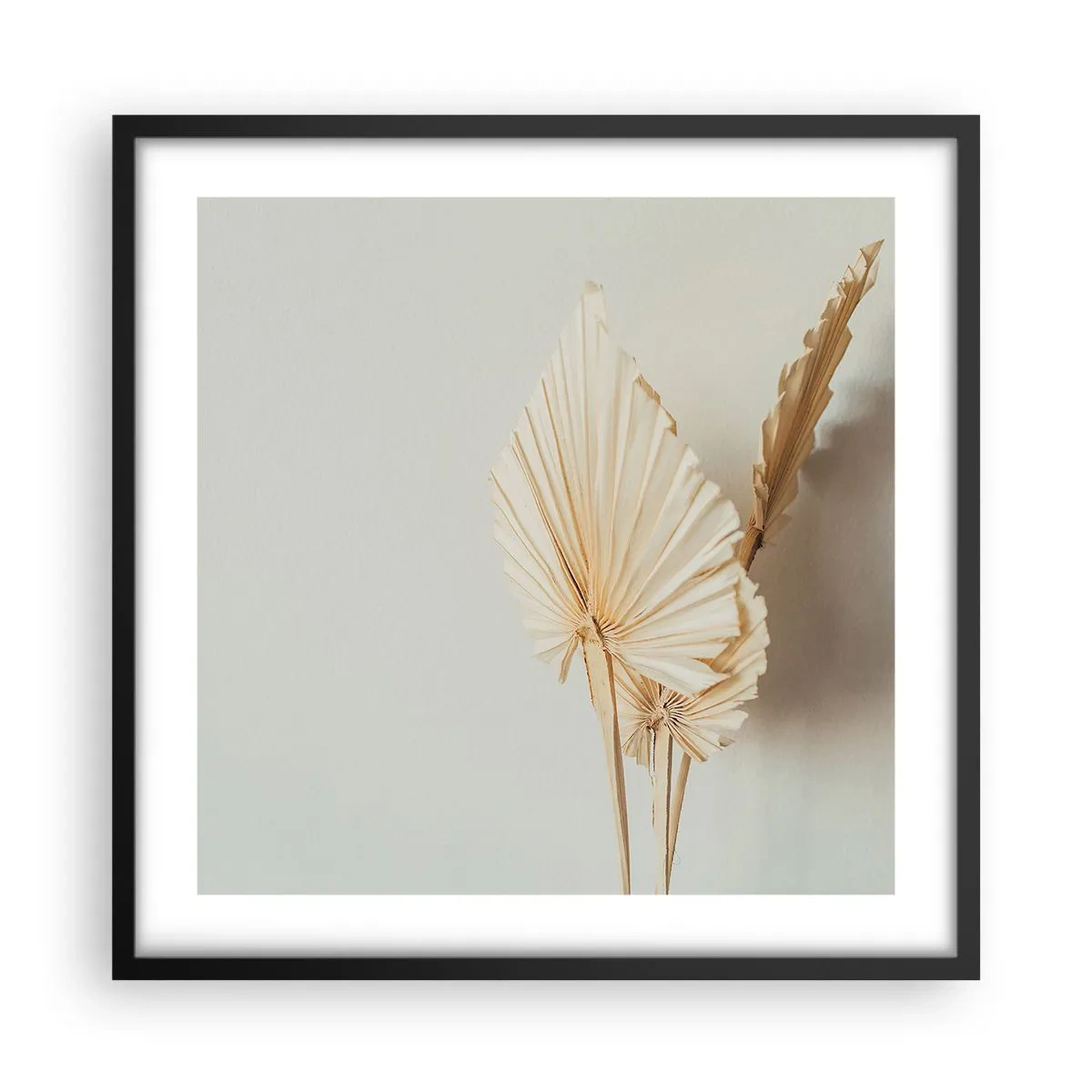 Poster in einem schwarzem Rahmen - Wenn Sie Erleichterung brauchen - 50x50 cm