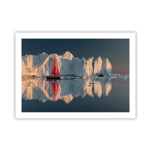 Poster - Am Rande der Welt - 70x50 cm