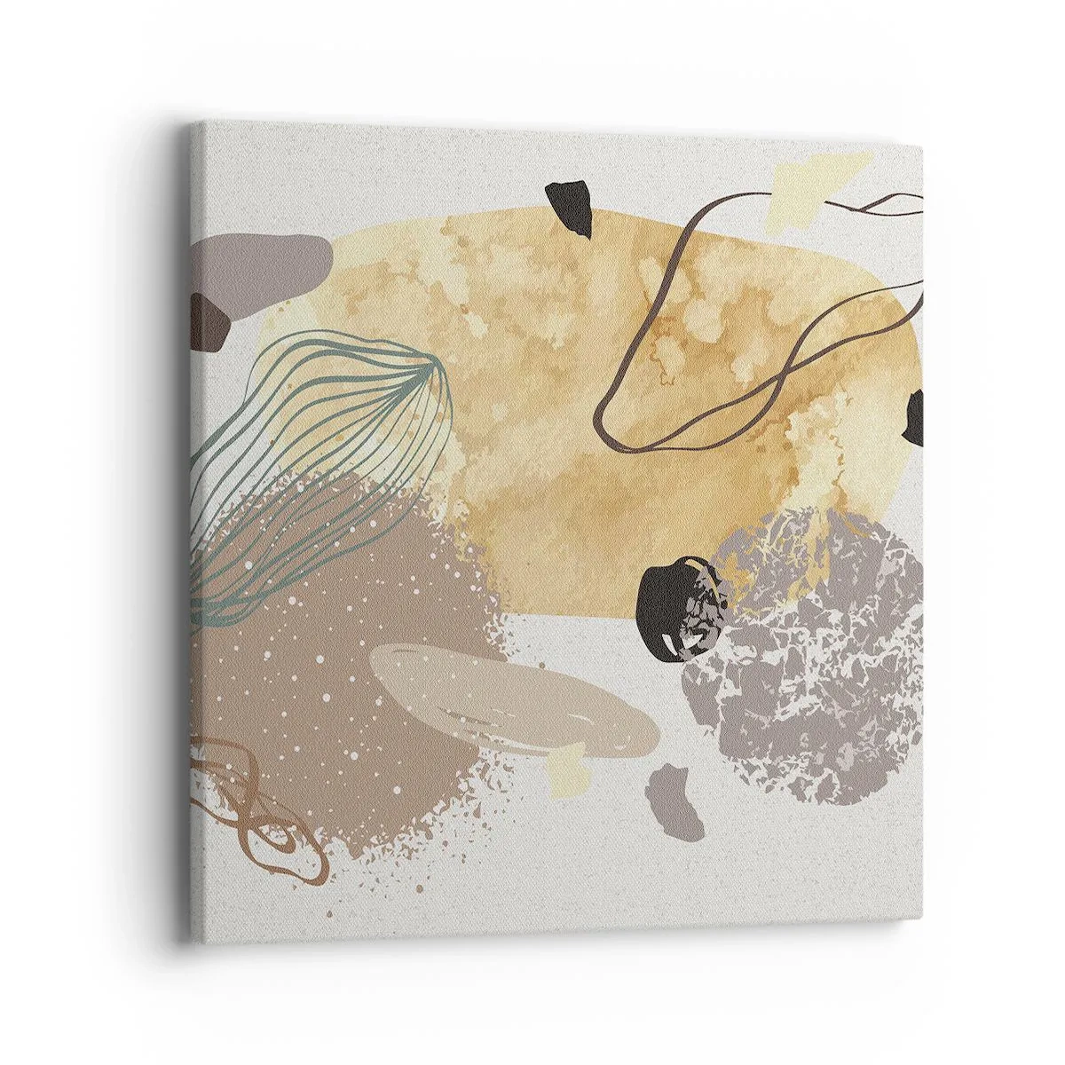 Bild auf Leinwand - Leinwandbild - Angewandte Plumkologie - 40x40 cm