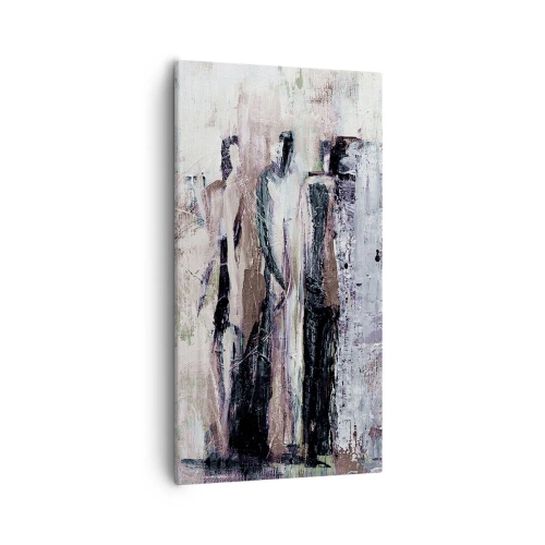 Bild auf Leinwand - Leinwandbild - Die geheimnisvolle Drei - 55x100 cm