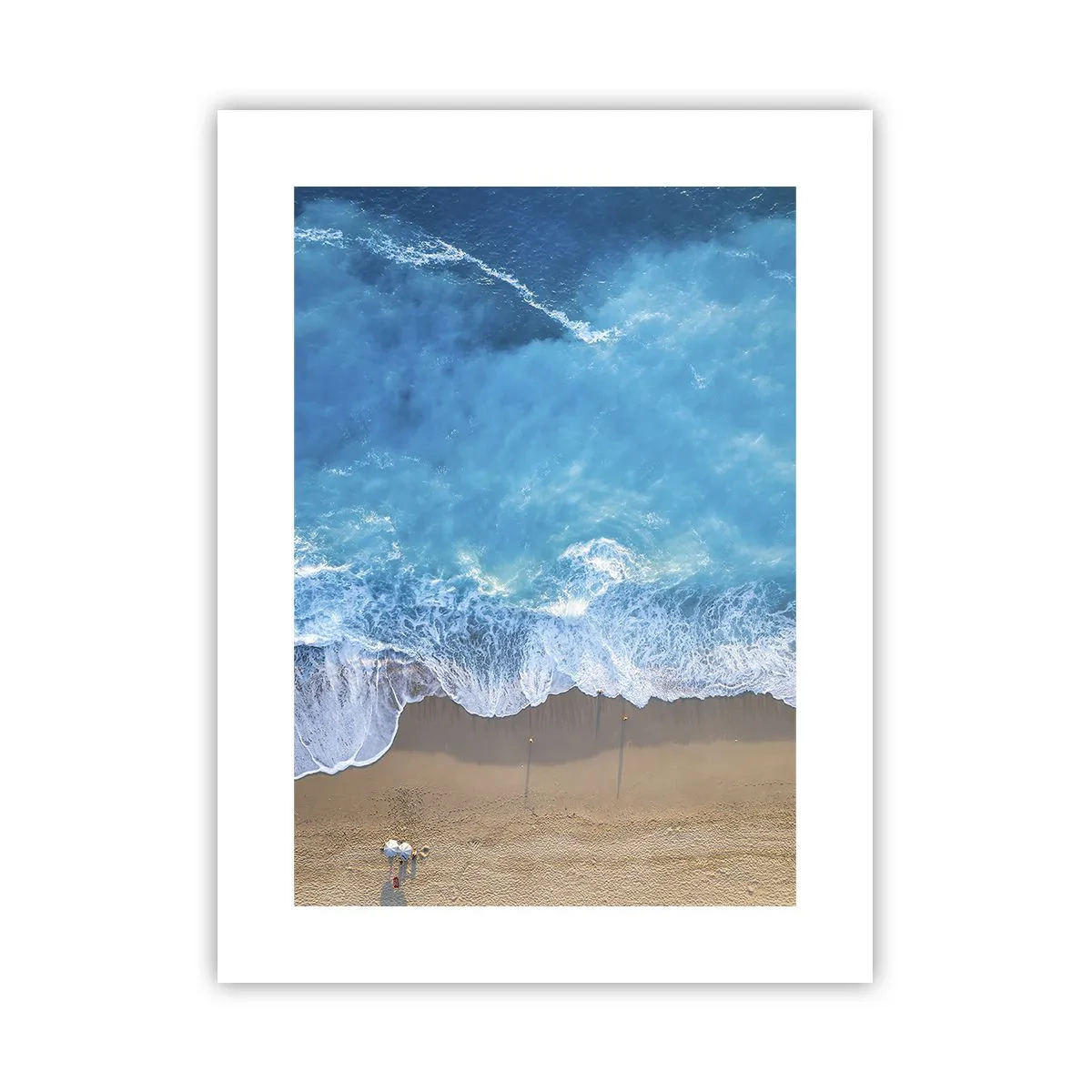 Poster - Die Kraft des Blaus - 30x40 cm