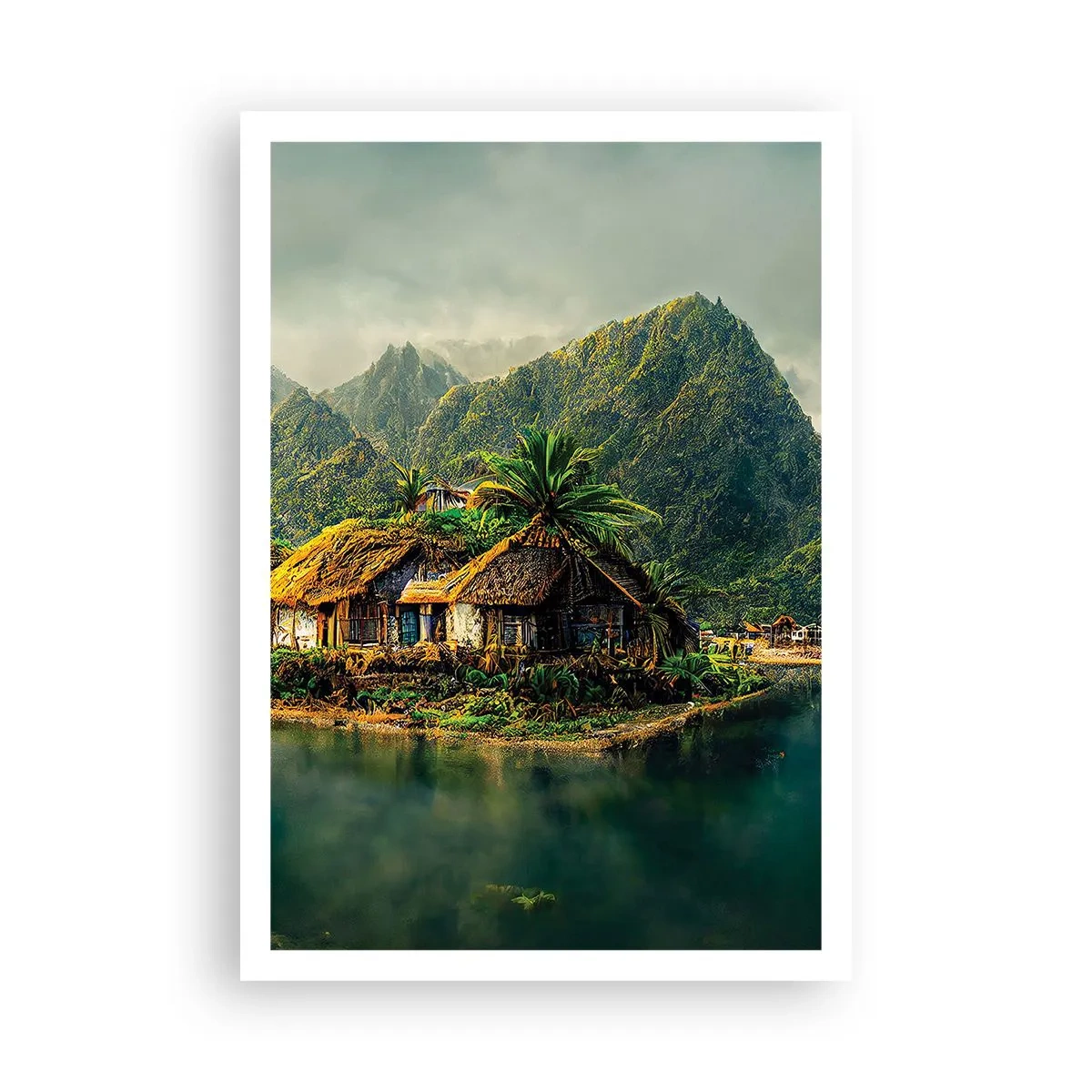 Poster - Tropisches Paradies - 70x100 cm