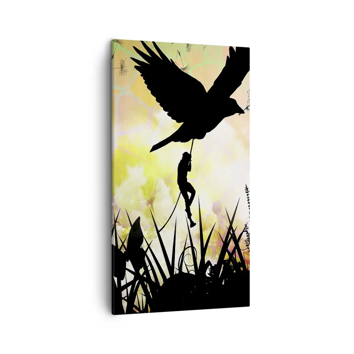 Bild auf Leinwand - Leinwandbild - In märchenhafter Atmosphäre - 45x80 cm