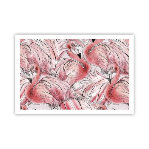 Poster - Bird Corps de Ballet - 91x61 cm