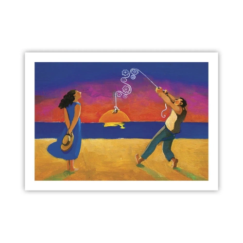 Poster - Mehr als ein Sternchen vom Himmel - 70x50 cm