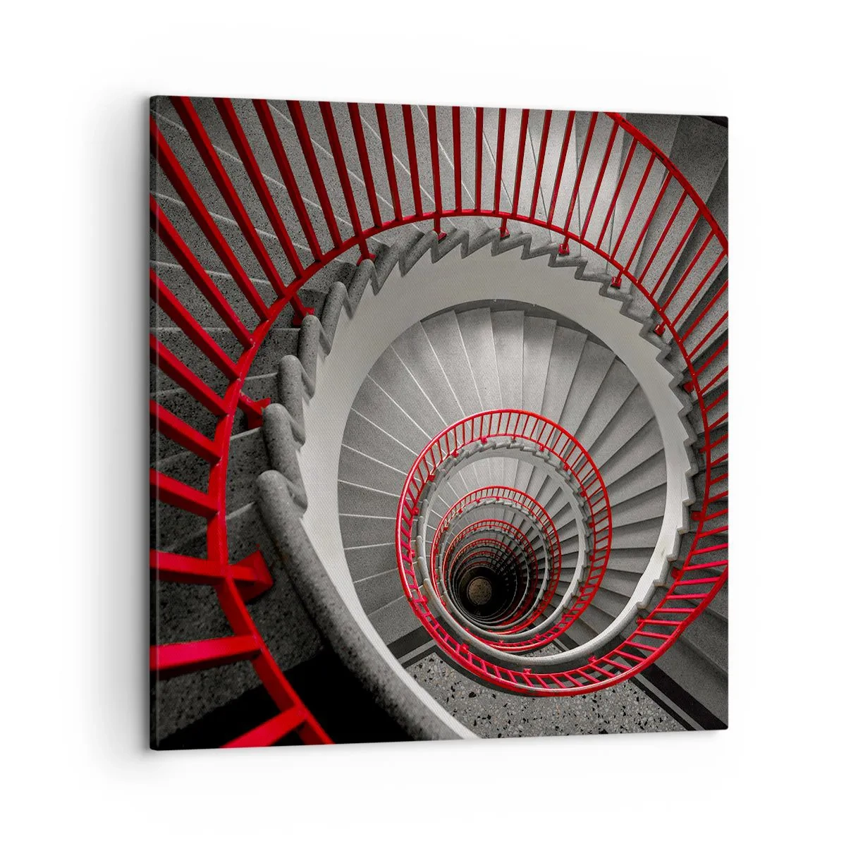 Bild auf Leinwand - Leinwandbild - Architekturspaß - 50x50 cm