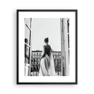 Poster in einem schwarzem Rahmen - Erweckung der Sinne - 40x50 cm