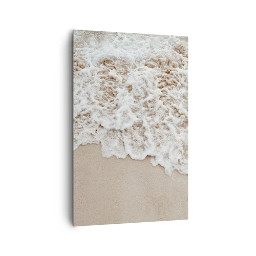 Bild auf Leinwand - Leinwandbild - Ich komme gleich wieder - 80x120 cm