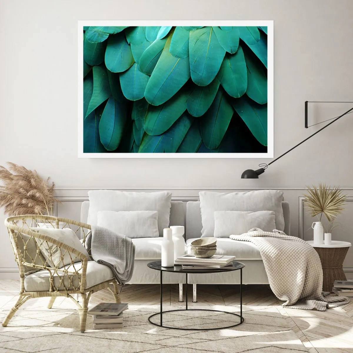 Poster - Papageienartige Präzision - 70x50 cm