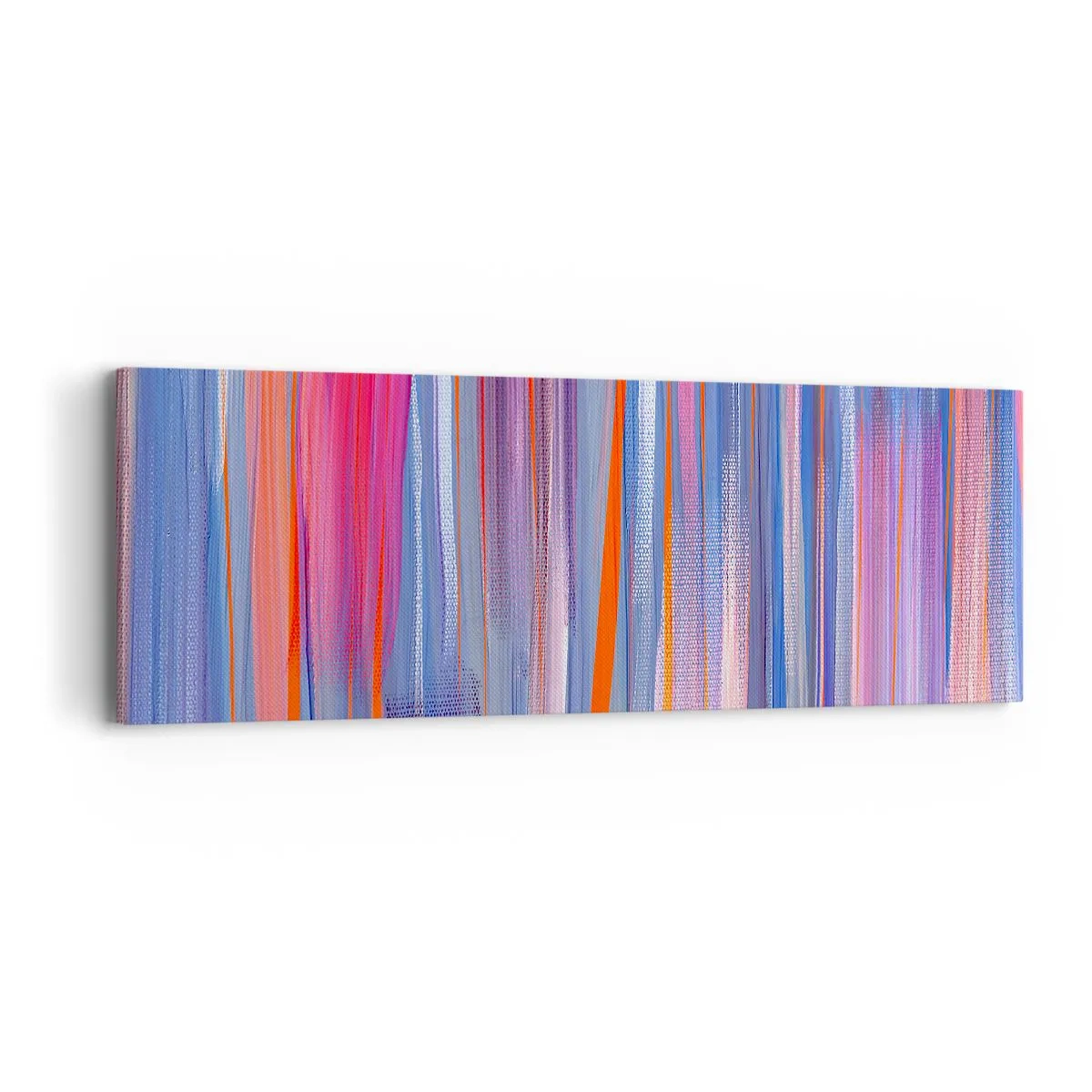 Bild auf Leinwand - Leinwandbild - Aufstieg zum Regenbogen - 90x30 cm