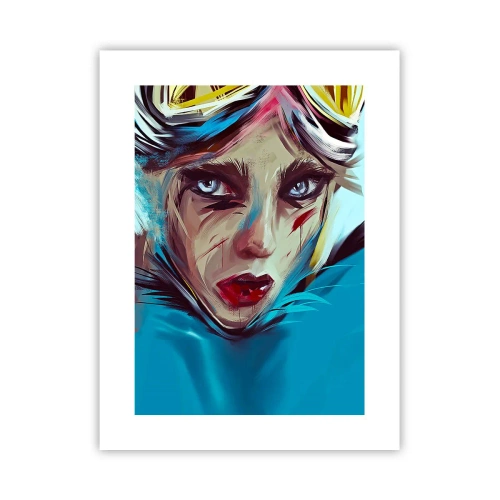 Poster - Strassenkämpferin - 30x40 cm
