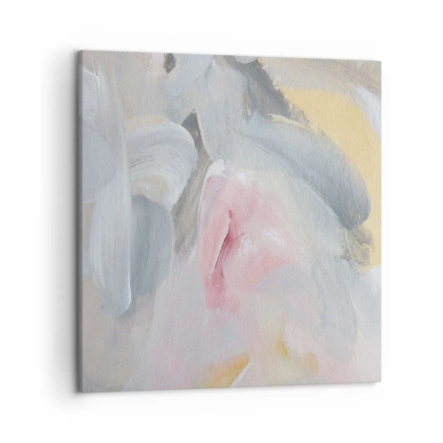 Bild auf Leinwand - Leinwandbild - In einer Pastellwelt - 50x50 cm