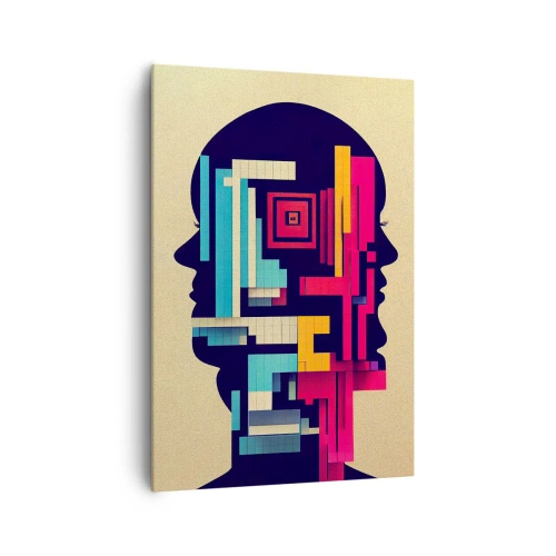 Bild auf Leinwand - Leinwandbild - Neue Anleihen - 70x100 cm