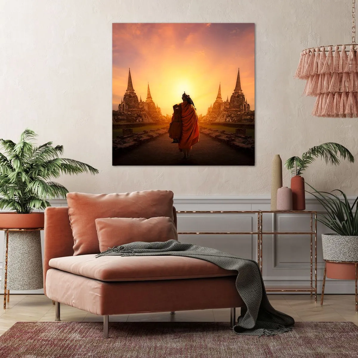 Bild auf Leinwand - Leinwandbild - In Frieden für die Ewigkeit - 40x40 cm