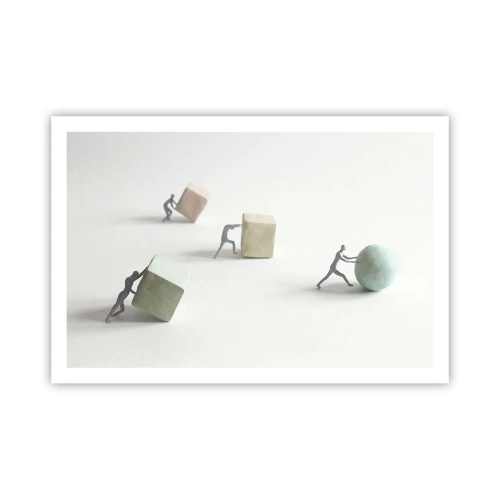 Poster - Pures Leben - 91x61 cm