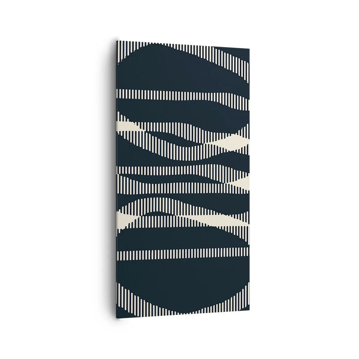 Bild auf Leinwand - Leinwandbild - Ein Versuch, die Dunkelheit zu durchbrechen - 65x120 cm