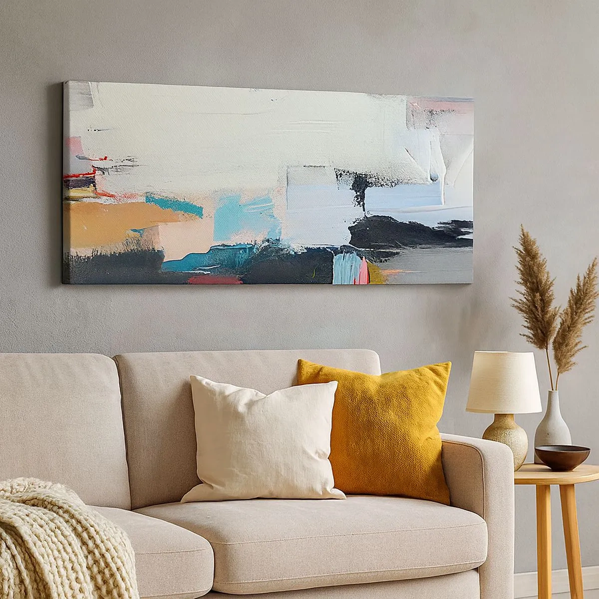 Bild auf Leinwand - Leinwandbild - Gibt es eine Methode? - 100x40 cm