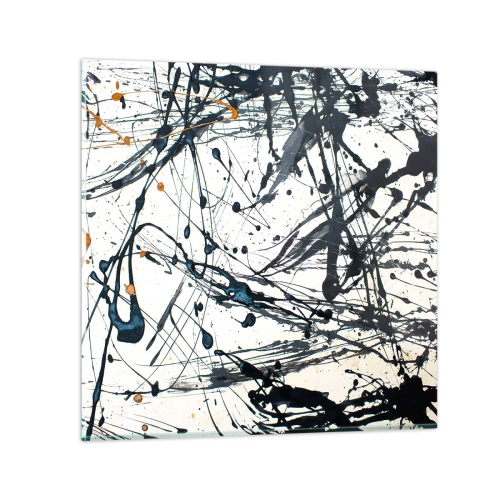 Glasbild - Bild auf glas - Sinn machen oder keinen Sinn machen? - 50x50 cm