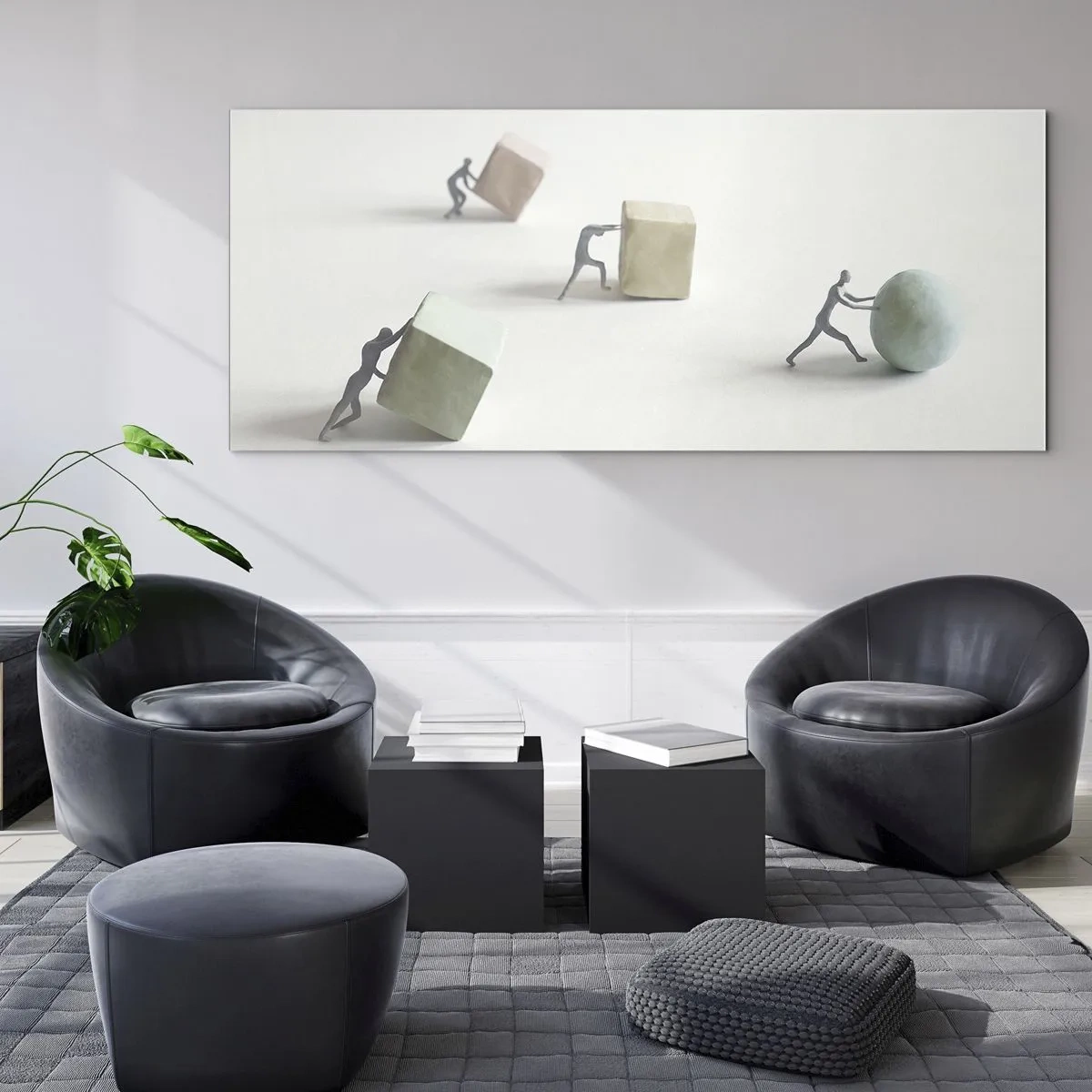 Glasbild - Bild auf glas - Pures Leben - 90x30 cm