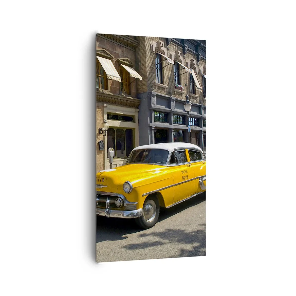 Bild auf Leinwand - Leinwandbild - Vor langer Zeit in Amerika - 65x120 cm