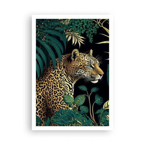 Poster - Gastgeber im Dschungel - 70x100 cm