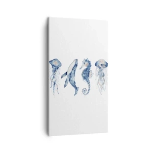 Bild auf Leinwand - Leinwandbild - Meereswunder - 45x80 cm