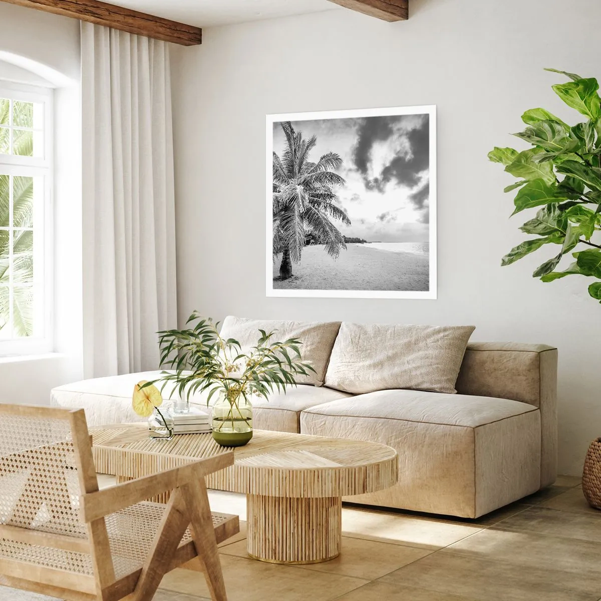 Poster - Wenn du dich nach Einsamkeit sehnst ... - 50x50 cm