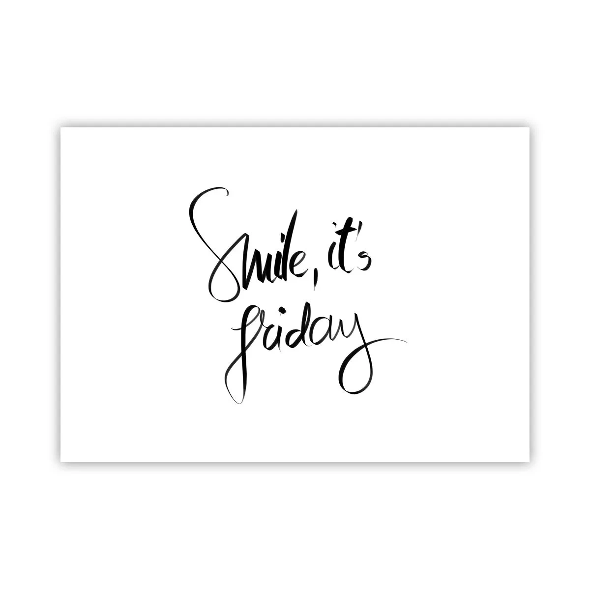 Poster - Echte Freude - 70x50 cm
