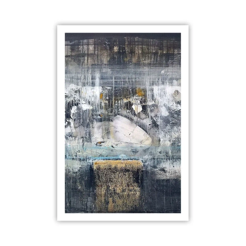 Poster - Wie auf Eis, wie nach Dezember - 61x91 cm