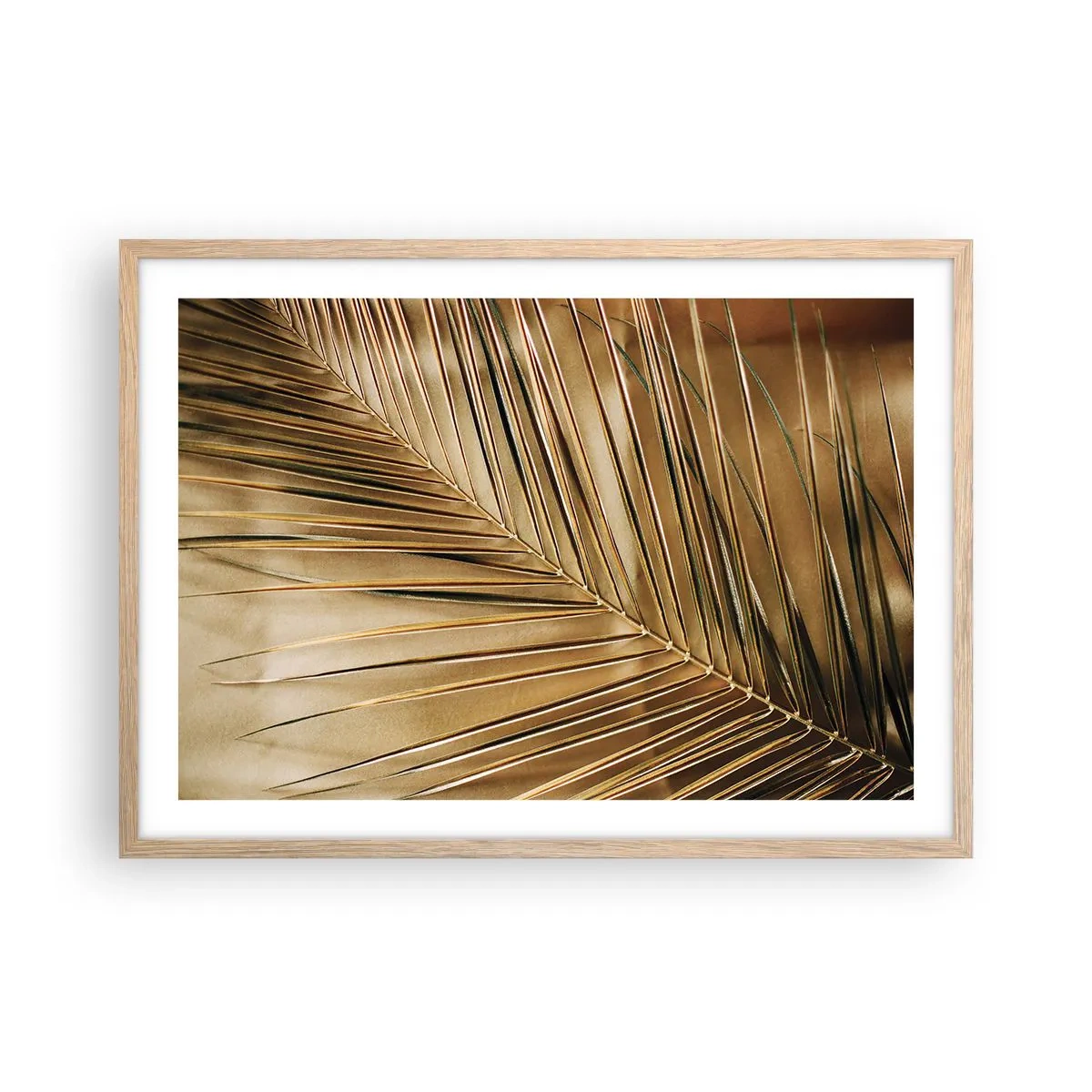 Poster in einem Rahmen aus heller Eiche - Natürliche Kolonnade - 70x50 cm