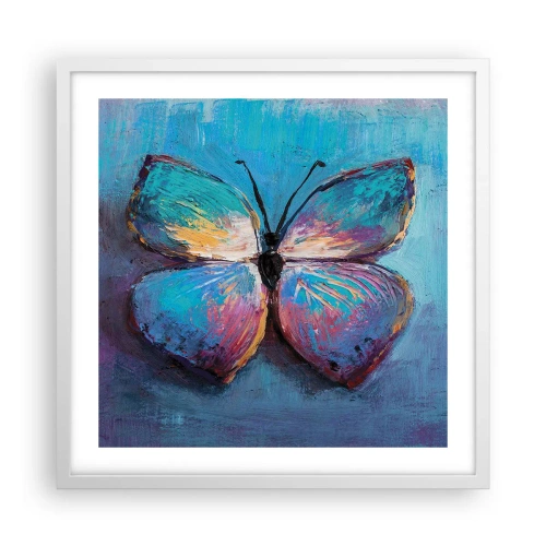 Poster in einem weißen Rahmen - In all seiner Pracht - 50x50 cm