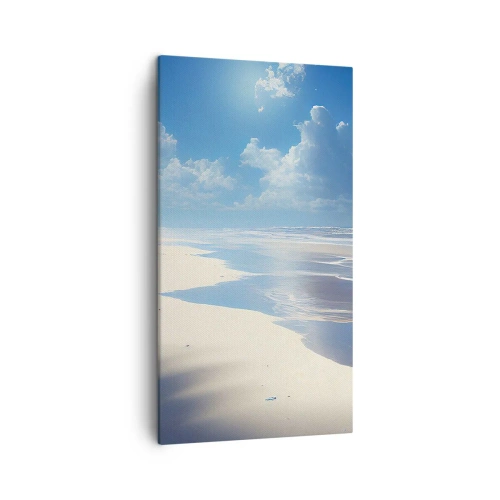 Bild auf Leinwand - Leinwandbild - Paradiesischer Urlaub - 45x80 cm