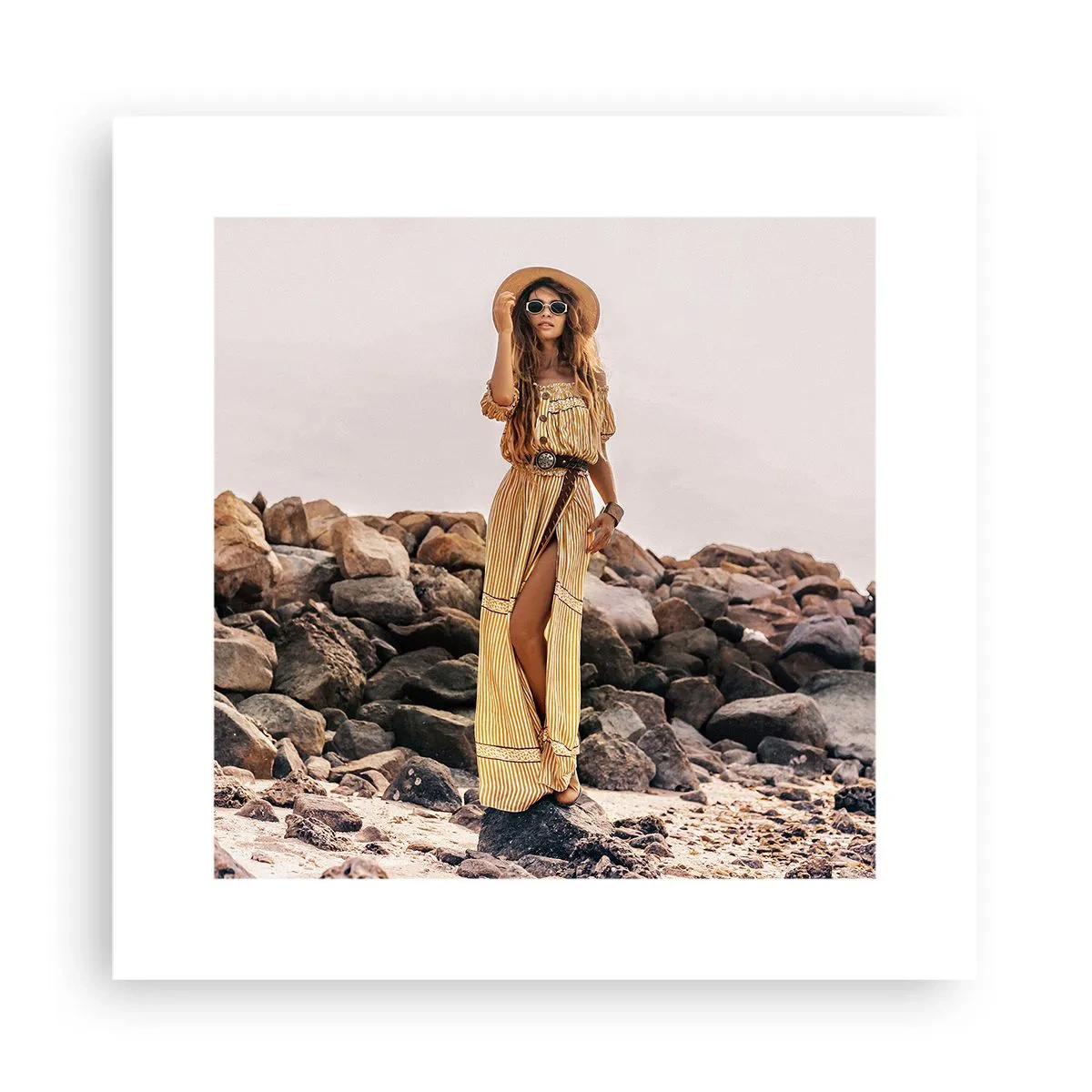 Poster - Die Magie der Steine - 30x30 cm