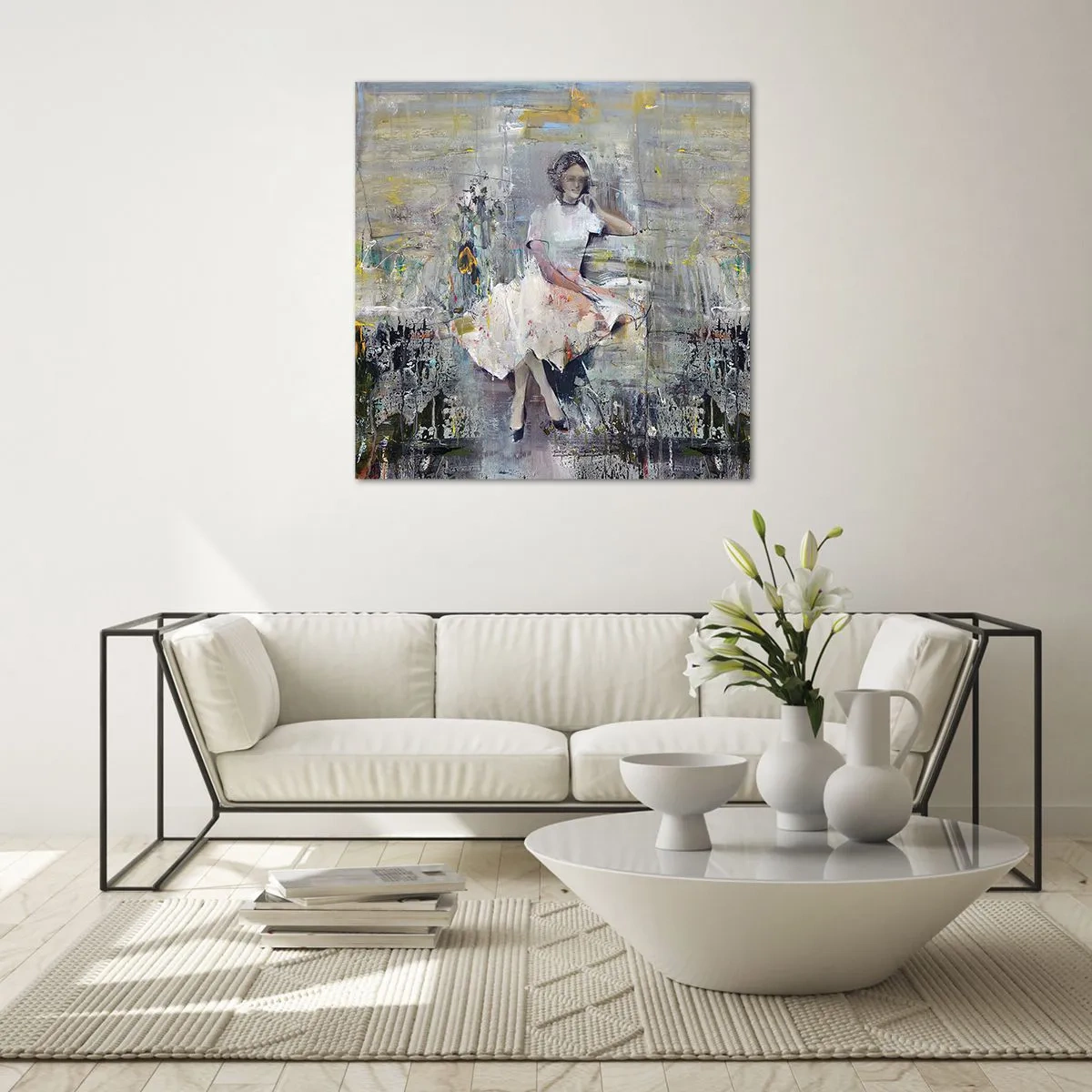 Glasbild - Bild auf glas - Klassisch und modern - 50x50 cm