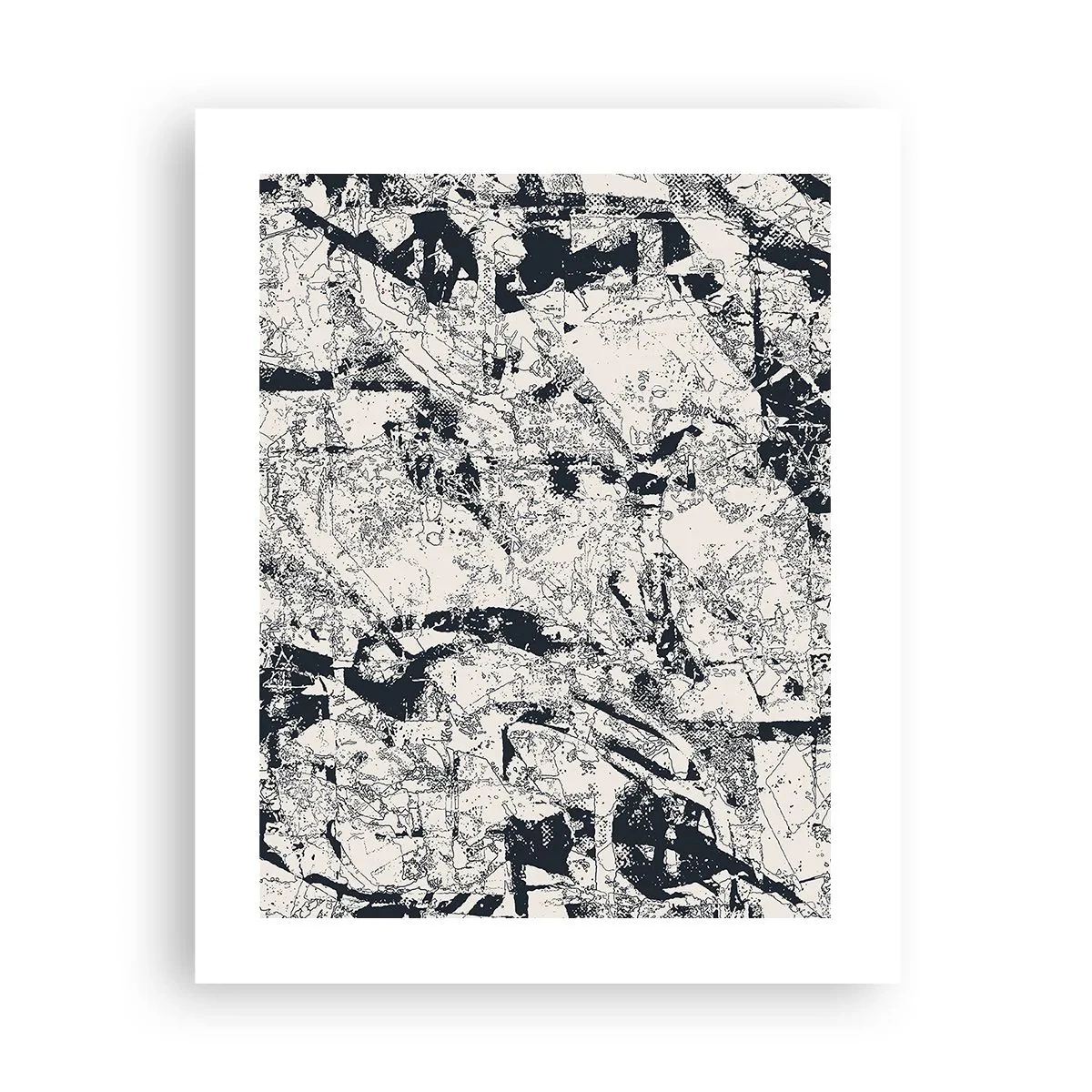 Poster - Durchdringung der Gegensätze - 40x50 cm