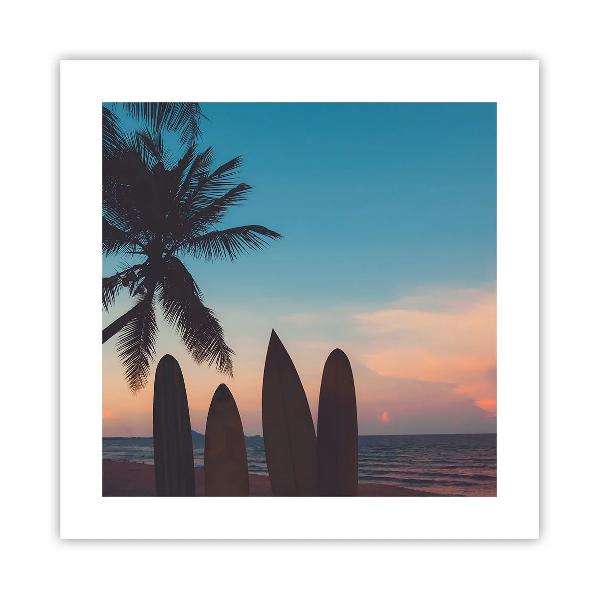 Poster - Morgen wird es auch lustig - 40x40 cm