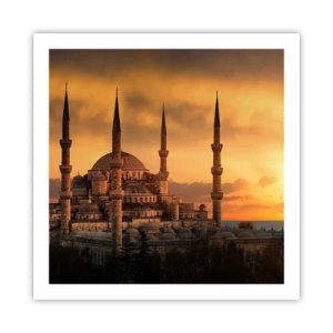 Poster - Gott ist großartig - 60x60 cm