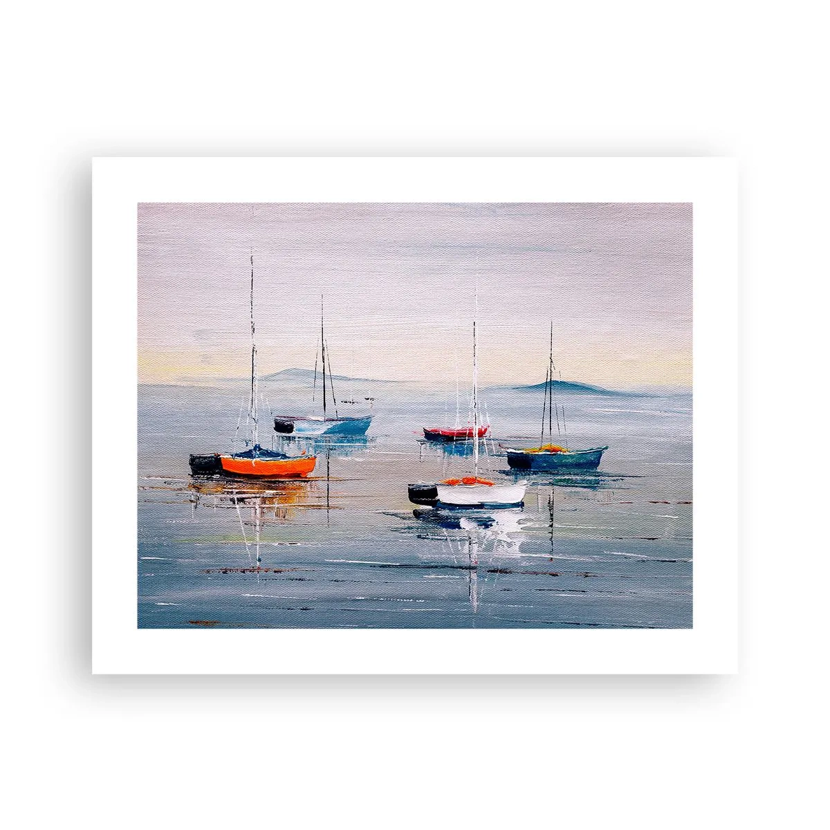 Poster - Wohlverdiente Ruhe - 50x40 cm