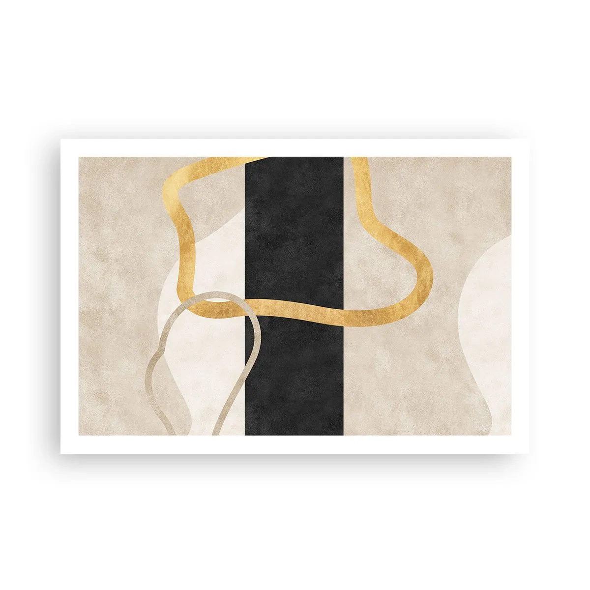 Poster - Schleifenformen - 91x61 cm