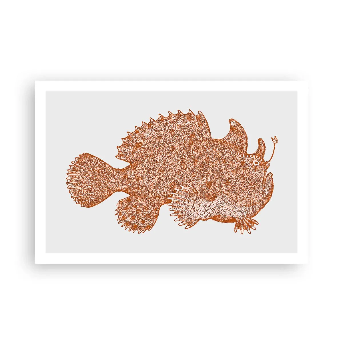 Poster - Es ist also doch ein Fisch - 91x61 cm