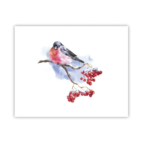 Poster - Winter in Farbe - 50x40 cm