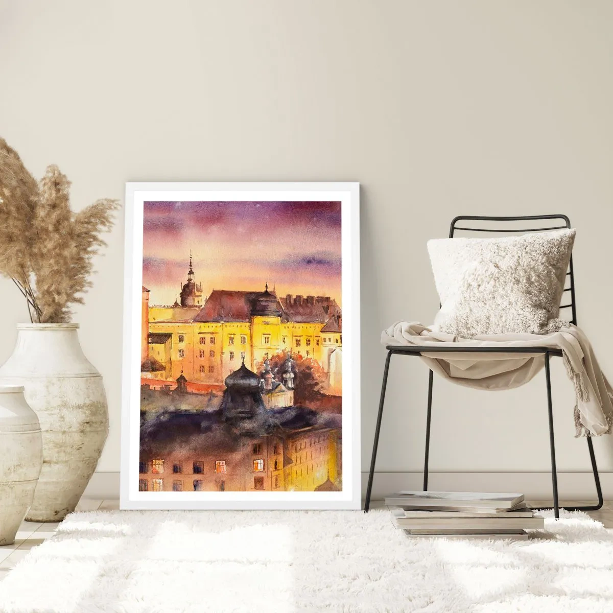 Poster in einem weißen Rahmen - Geschichte und Märchen - 50x70 cm