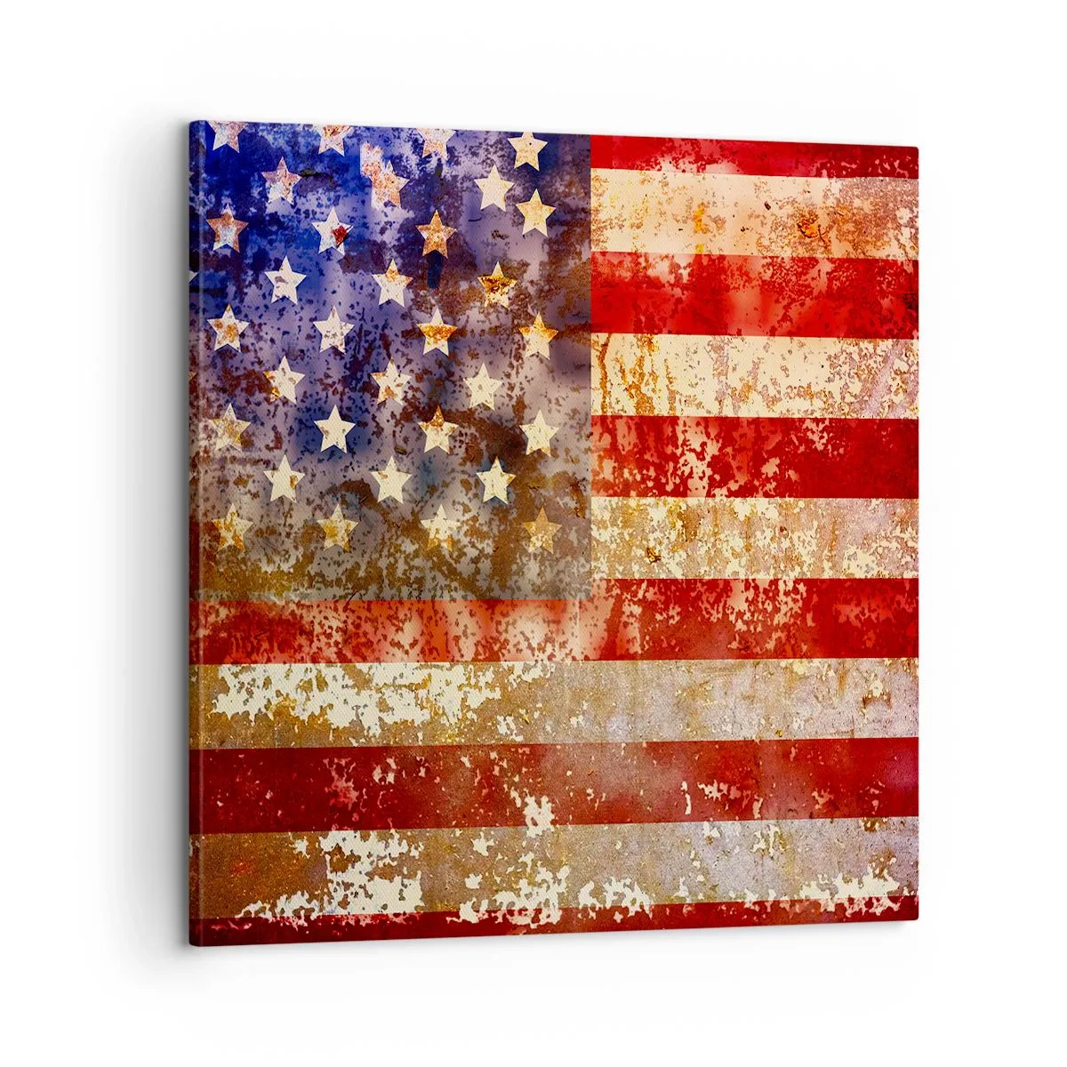 Bild auf Leinwand - Leinwandbild - Ruhm verblasst nicht - 60x60 cm