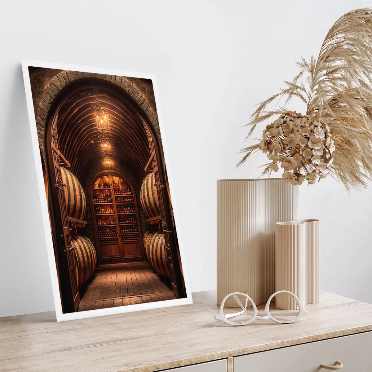 Poster - Stimmungsvoller Keller - 61x91 cm