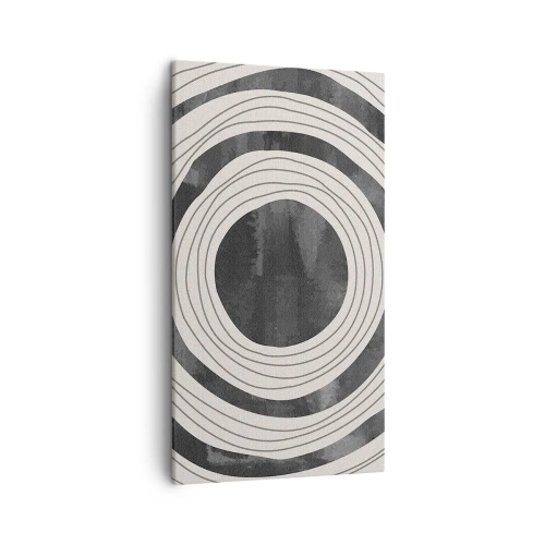 Bild auf Leinwand - Leinwandbild - Auf den Punkt gebracht - 45x80 cm